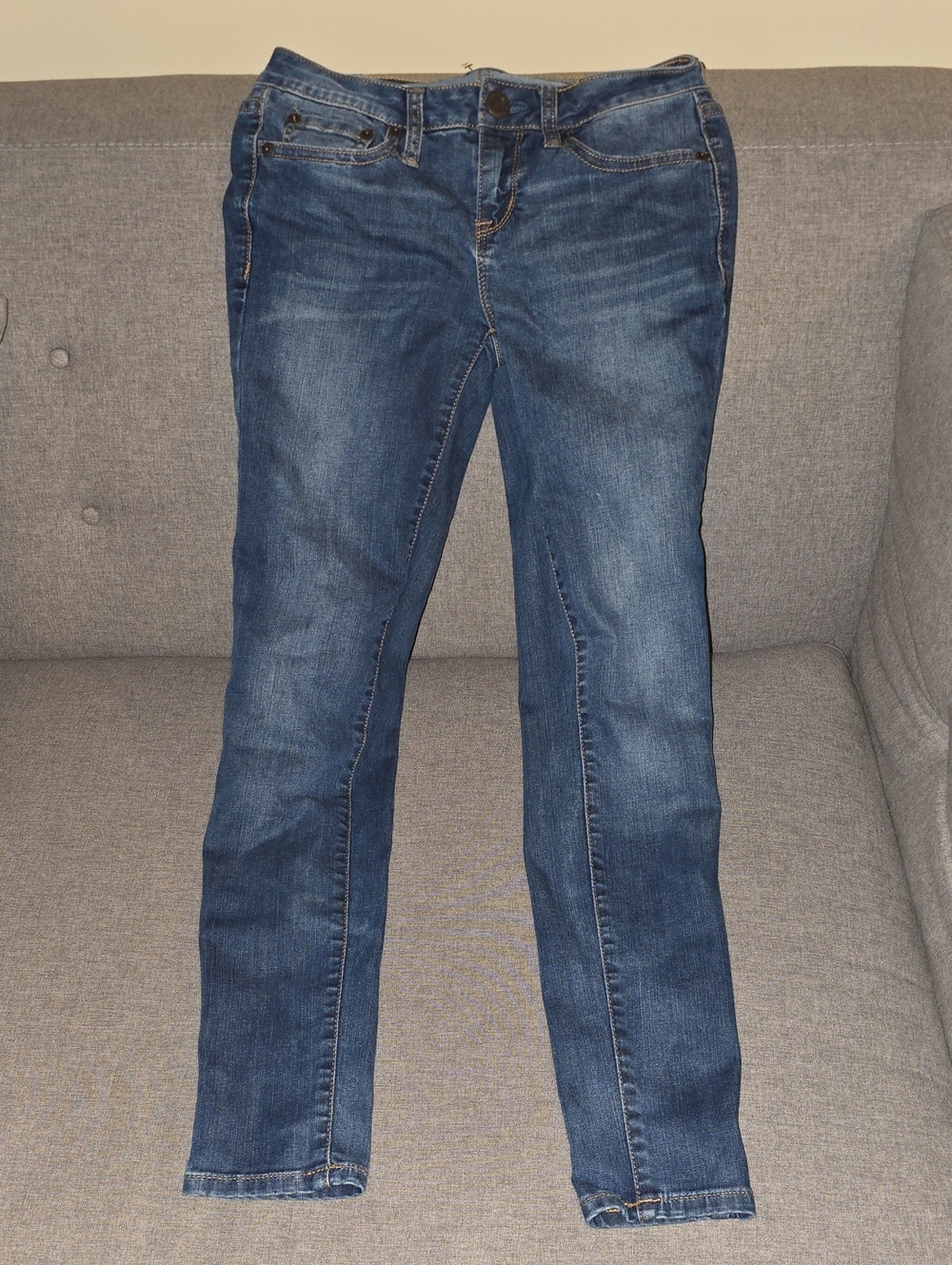 Aeropostale Jeans Women's Size 0P Size 0 Short Blue Jegging